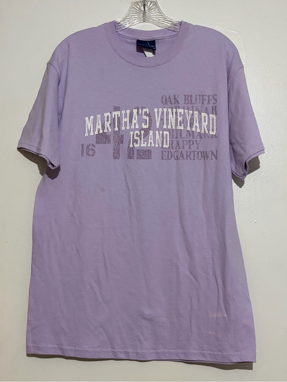 MV Sport Martha's Vineyard Purple T-Shirt Adult Unisex Size M